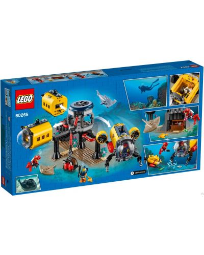 Конструктор LEGO City - Изследователска база в океана (60265) - 2