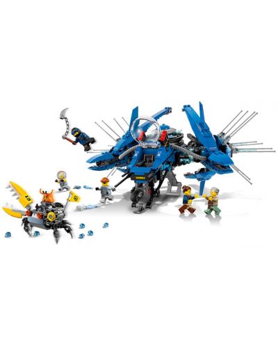 Конструктор Lego Ninjago - Светкавичен самолет (70614) - 4