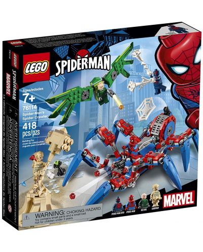Конструктор Lego Marvel Super Heroes - Машината на Spider-Man (76114) - 5