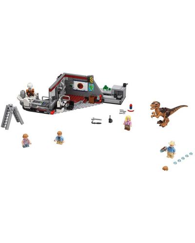 Конструктор Lego Jurassic World - Преследване с велосираптор в Jurassic World (75932) - 4