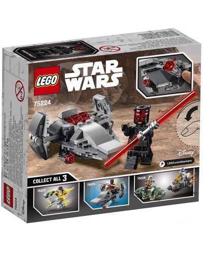 Конструктор Lego Star Wars - Sith Infiltrator Microfighter (75224) - 1