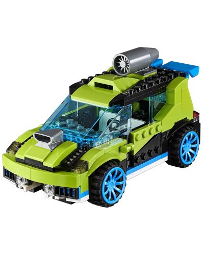 Конструктор Lego Creator - Ракетна кола за рали (31074) - 5