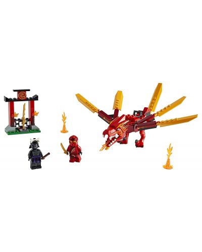 Конструктор Lego Ninjago - Огненият дракон на Кай (71701) - 3