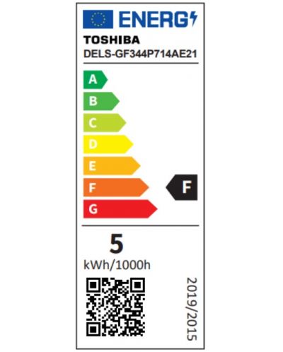 LED крушка Toshiba - 4.7=40W, E14, 470 lm, 6500K - 3