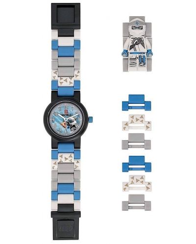 Ръчен часовник Lego Wear - Ninjago,  Zane - 3