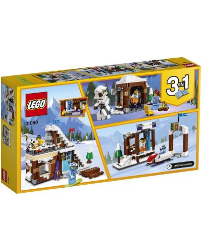 Конструктор Lego Creator - Модулна зимна ваканция (31080) - 5