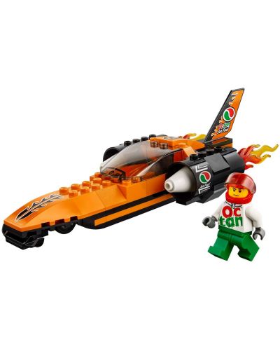 Конструктор Lego City - Кола за рекорди (60178) - 9