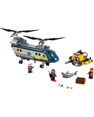 Конструктор Lego City - Хеликоптер - Морско дъно (60093) - 5