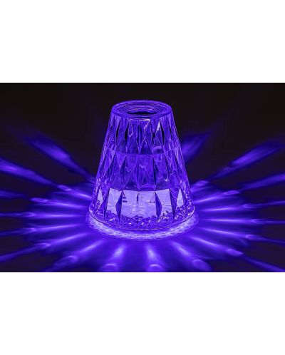LED Настолна лампа Rabalux - Siggy 76004, RGB, IP 20, 2 W, прозрачна - 6