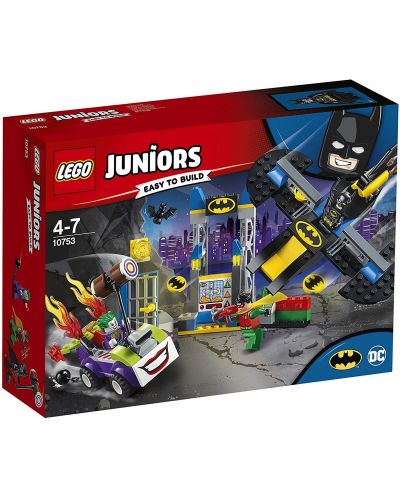 Конструктор Lego Juniors - Joker™ напада пещерата на прилепа (10753) - 1