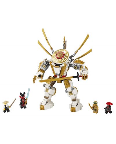 Конструктор Lego Ninjago - Златен робот (71702) - 3