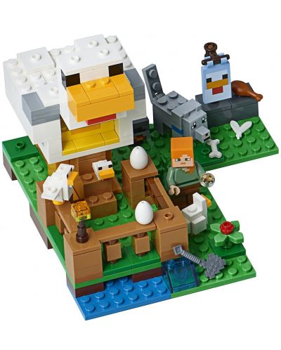 Конструктор Lego Minecraft - Кокошарник (21140) - 5