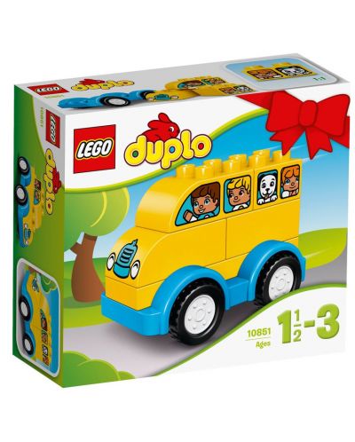 Конструктор Lego Duplo - Моят първи автобус (10851) - 1