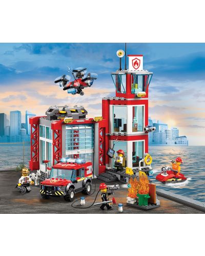 Конструктор Lego City - Пожарна команда (60215) - 5