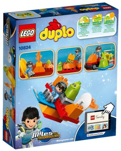 Конструктор Lego Duplo - Космическите приключения на Майлс (10824) - 3