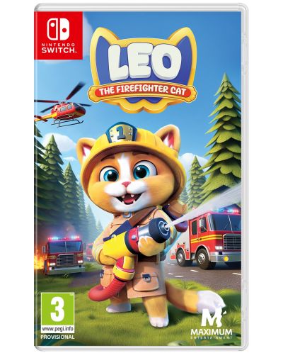 Leo The Firefighter Cat (Nintendo Switch) - 1
