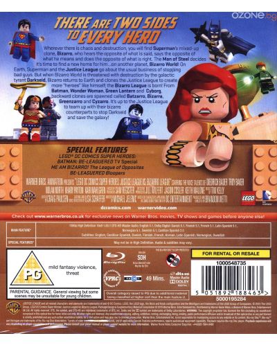 Lego: Justice League Vs Bizarro League (Blu-Ray) - 2