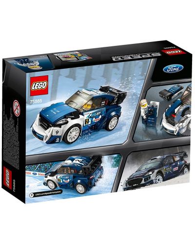 Конструктор Lego Speed Champions - Ford Fiesta M-Sport WRC (75885) - 4