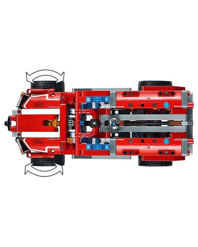Конструктор Lego Technic - Джип за бързо реагиране (42075) - 4