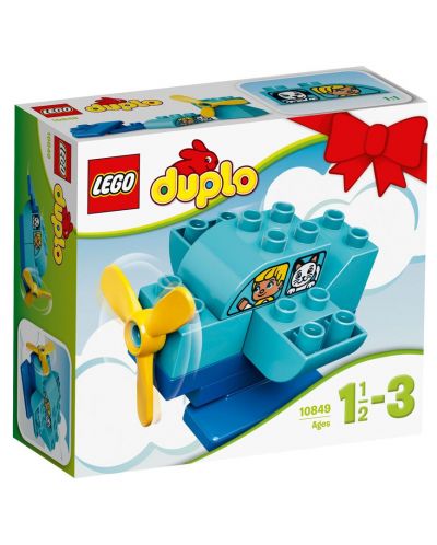 Конструктор LEGO Duplo - Моят първи самолет (10849)