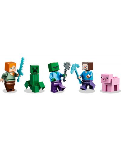 Конструктор LEGO Minecraft - Кутия за конструиране 3.0 (21161) - 5