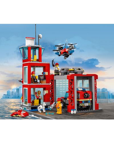 Конструктор Lego City - Пожарна команда (60215) - 4