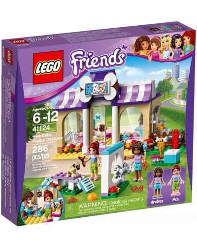 Конструктор LEGO Friends - Дневна занималня за кученца Хартлейк (41124)