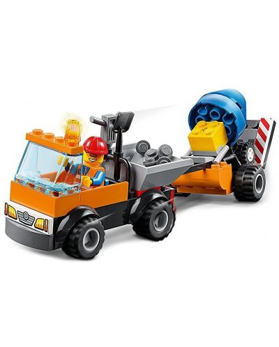 Конструктор Lego Juniors - Камион за пътни ремонти (10750) - 4