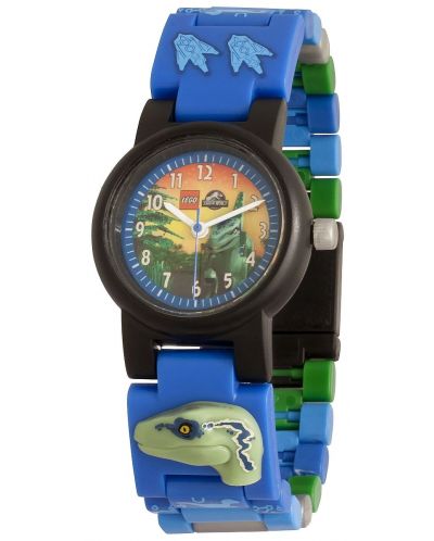 Ръчен часовник Lego Wear - Jurassic World, син