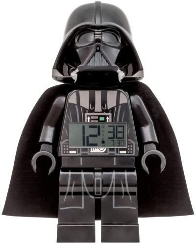 Настолен часовник Lego Wear - Star Wars, Darth Vader, с наметало и будилник - 5
