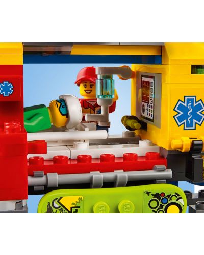 Конструктор Lego City - Линейка хеликоптер (60179) - 11