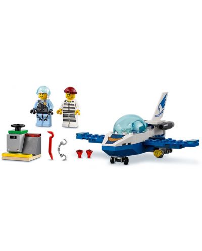 Конструктор Lego City - Полиция в небето, реактивен патрул (60206) - 7