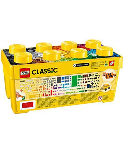 Конструктор Lego Classic - Творческа кутия с блокчета (10696) - 5