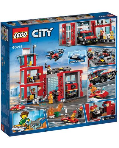 Конструктор Lego City - Пожарна команда (60215) - 7