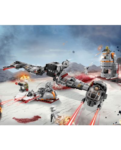 Конструктор Lego Star Wars - Защитата на Crait™ (75202) - 6