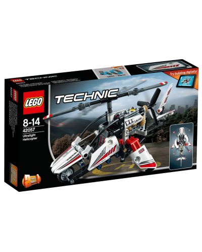 Конструктор Lego Technic - Свръхлек хеликоптер (42057) - 1