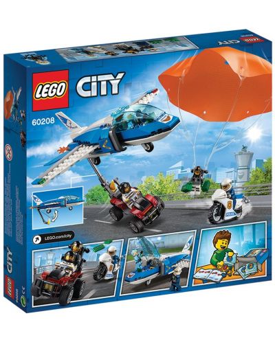 Конструктор Lego City - Полиция в небето, арест с парашут (60208) - 12