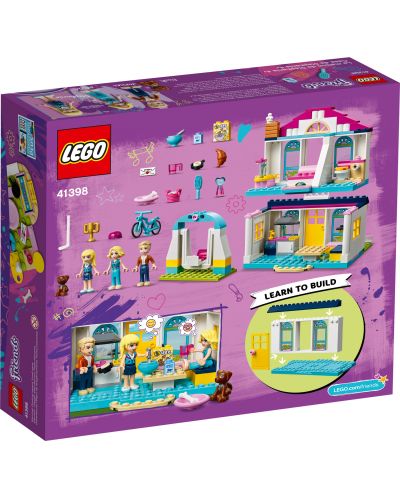 Конструктор Lego Friends - Къщата на Stephanie (41398) - 2