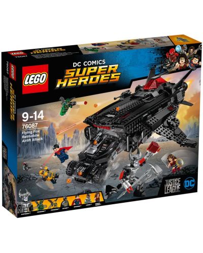 Конструктор Lego Super Heroes - Летяща лисица: Въздушно нападение с Батмобила (76087) - 1