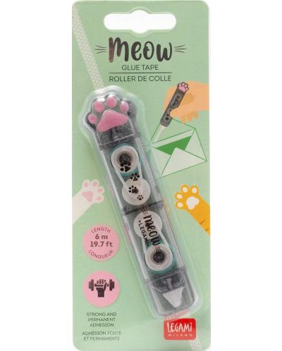 Лепило Legami Meow - Лента, 6 m - 4