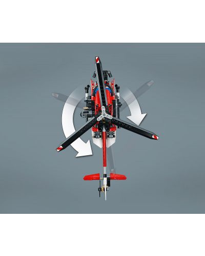 Конструктор Lego Technic - Спасителен хеликоптер (42092) - 11