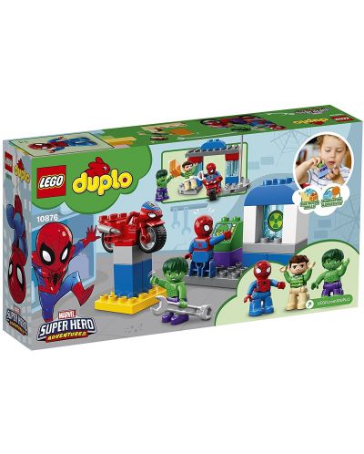 Конструктор Lego Duplo - Приключенията на Spider-Man и Hulk (10876) - 6