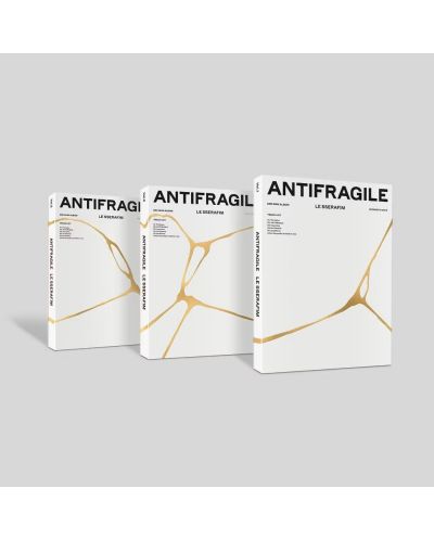 Le Sserafim - Antifragile, Iridescent Opal Version (CD Box) - 3