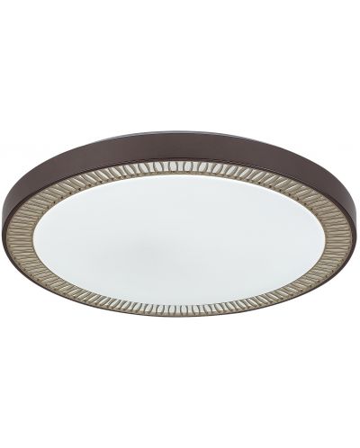 LED Плафон Rabalux - Matea 3000, IP20, 230V, 40W, димируем, кафяв - 1