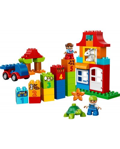 Конструктор Lego Duplo - Кутия за забавления – Уча цифрите (10580) - 2