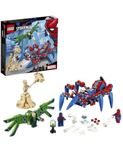 Конструктор Lego Marvel Super Heroes - Машината на Spider-Man (76114) - 1