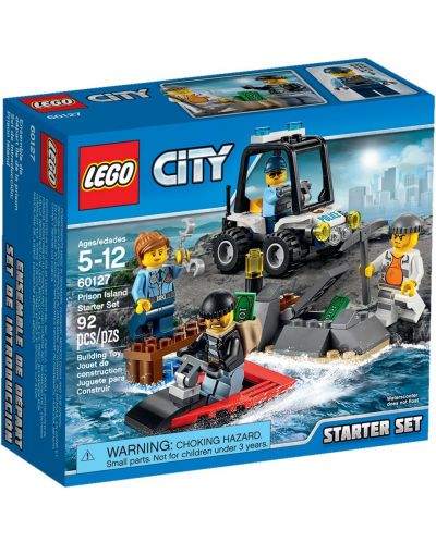 Конструктор Lego City - Стартов комплект – Затворнически остров (60127) - 1