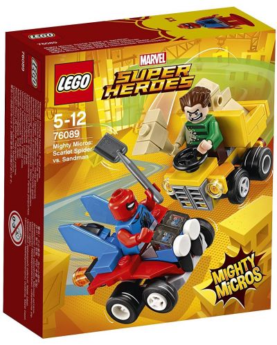 Конструктор Lego Super Heroes - Mighty Micros: Scarlet Spider vs. Sandma (76089) - 1