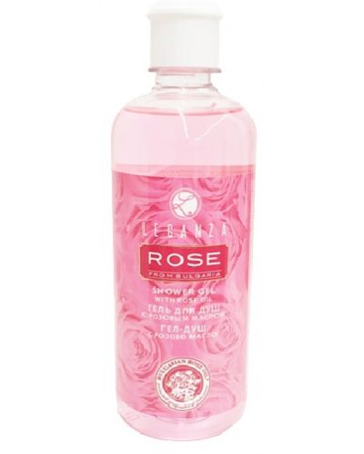 Leganza Rose Освежаващ душ гел, с розово масло, 500 ml - 1