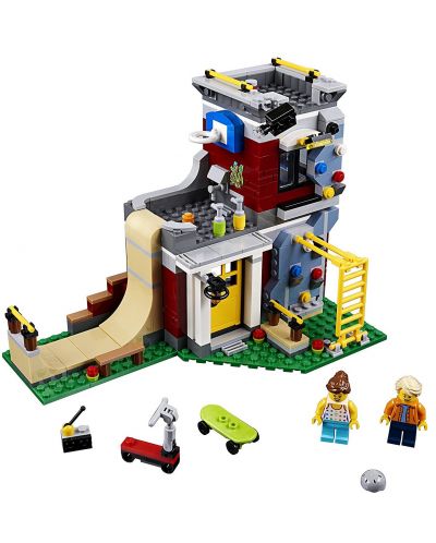Конструктор Lego Creator - Модулна къща за скейтборд (31081) - 5
